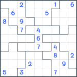 Jigsaw Sudoku #19