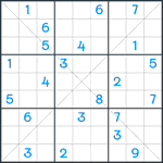 Sudoku X #19