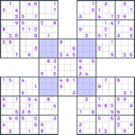 Samurai Sudoku #6