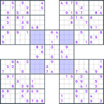 Samurai Sudoku #7