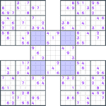 Samurai Sudoku #8