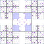 Samurai Sudoku #9