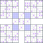 Samurai Sudoku #13