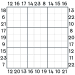 Frame Sudoku #13