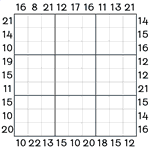 Frame Sudoku #21