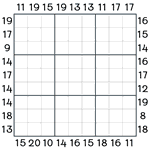 Frame Sudoku #25