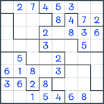 Jigsaw Sudoku #25