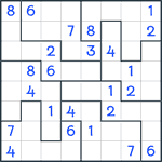 Jigsaw Sudoku #34