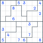 Jigsaw Sudoku #40