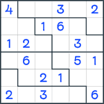 Jigsaw Sudoku #44