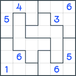 Jigsaw Sudoku #58