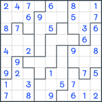 Jigsaw Sudoku #61