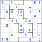 Jigsaw Sudoku #66