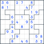 Jigsaw Sudoku #68