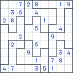 Jigsaw Sudoku #71