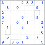 Jigsaw Sudoku #72