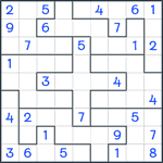 Jigsaw Sudoku #74