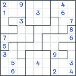 Jigsaw Sudoku #77