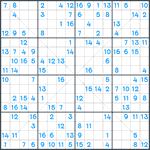 Sudoku X #25