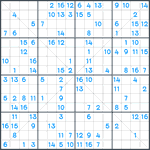 Sudoku X #26