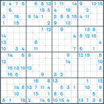 Sudoku X #30