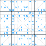 Sudoku X #34