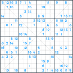 Sudoku X #36