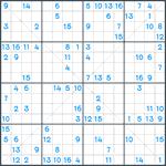 Sudoku X #37