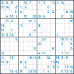 Sudoku X #38