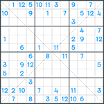 Sudoku X #53