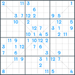 Sudoku X #54