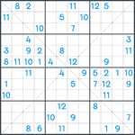 Sudoku X #56