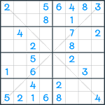 Sudoku X #61