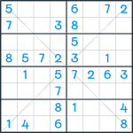 Sudoku X #62