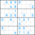 Sudoku X #63