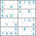 Sudoku X #64