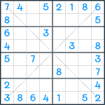 Sudoku X #65