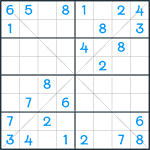 Sudoku X #68