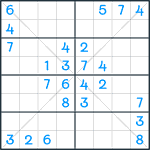 Sudoku X #69