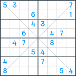 Sudoku X #72