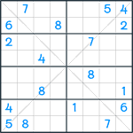 Sudoku X #73