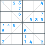 Sudoku X #75