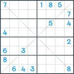 Sudoku X #76