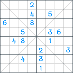 Sudoku X #77