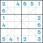 Sudoku X #82