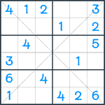 Sudoku X #83