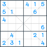 Sudoku X #84