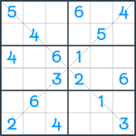 Sudoku X #85