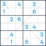 Sudoku X #89