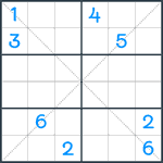 Sudoku X #98